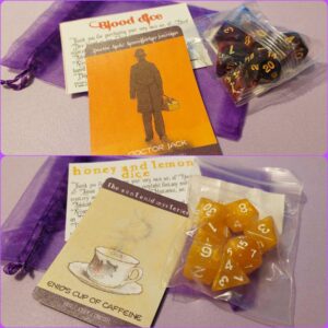 Book Merch TTRPG tie-ins