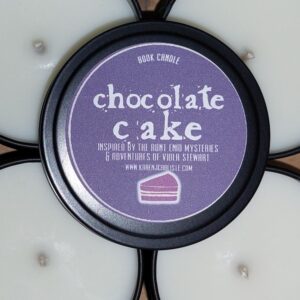 Book Candle - Chocolate Cake (80g)
